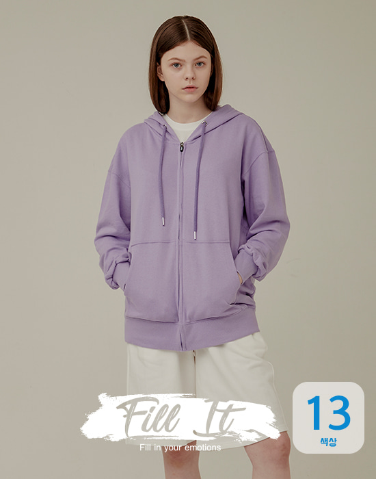 [Fill It]시그니처 후드 집업