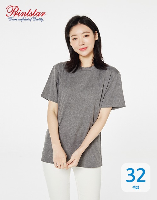 [프린트스타]드라이 라운드 티셔츠