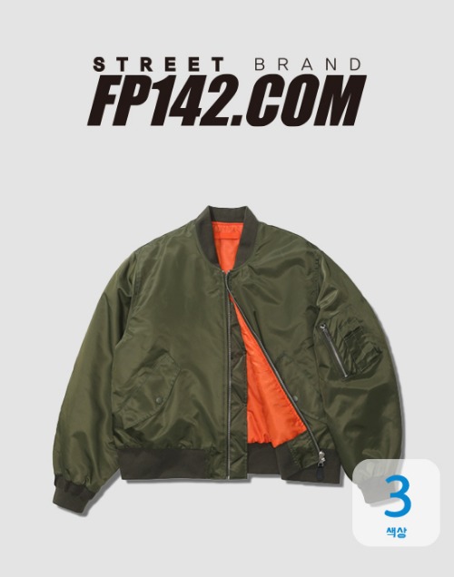 [제멋] 리치 오버 MA-1 자켓